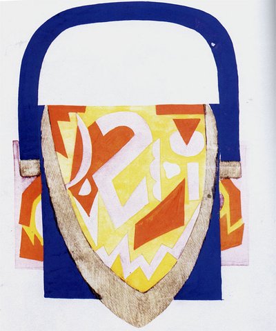 Diseño de bolsa de Olga Rozanova